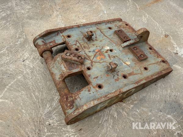 B20 fästplatta