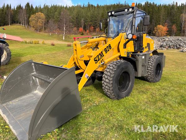 Hjullastare SZM 928 med skopa