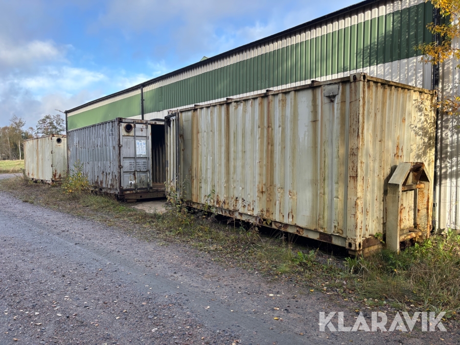 Lastväxlarcontainer 3st