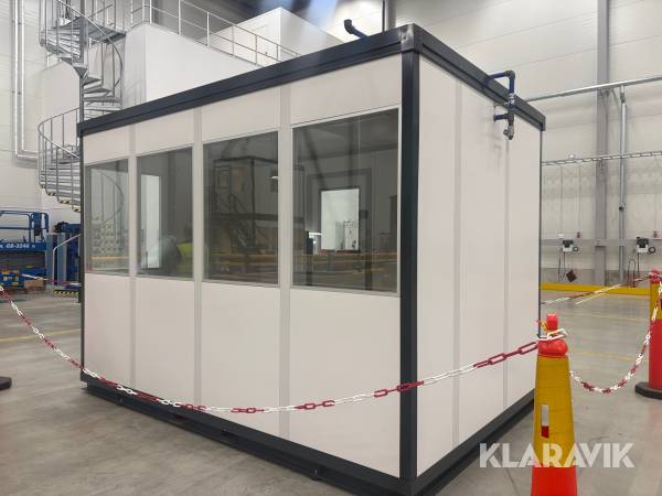 Kontorsmodul i plåt Harlan 8,8 m2