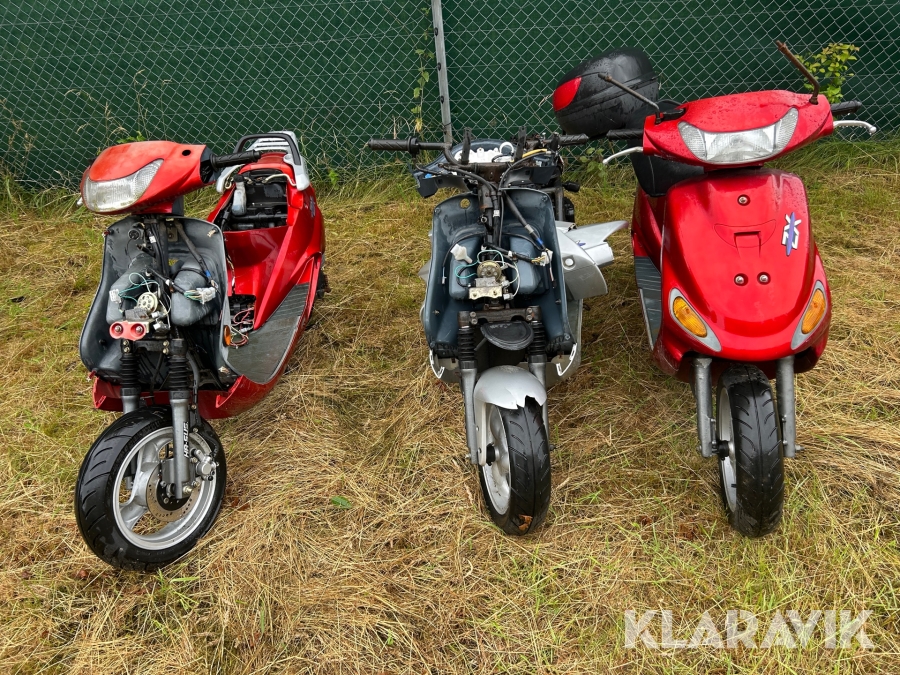Moped 3 st Kymco Fever ZX / Fever ZX RFB SC Reservdelsobjekt