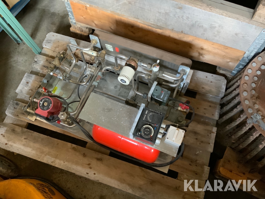 Fjärrvärmecentral till villa