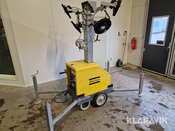 Belysningsmast Atlas Copco Hilight e3