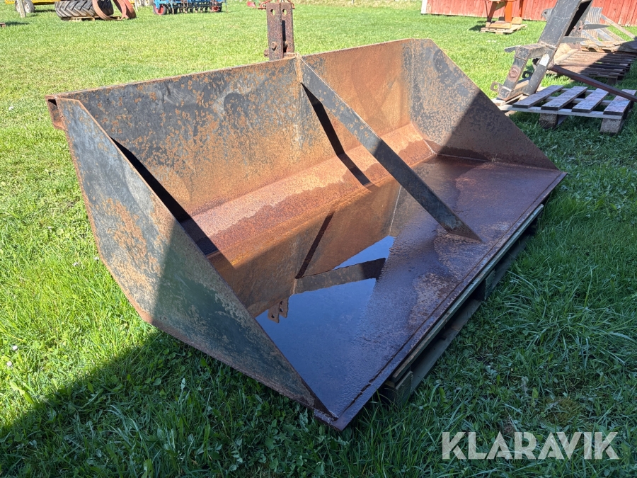 Bakskopa med trepunktsfäste