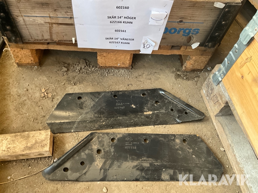 Plogskär Kuhn Mölbro 5+5 st