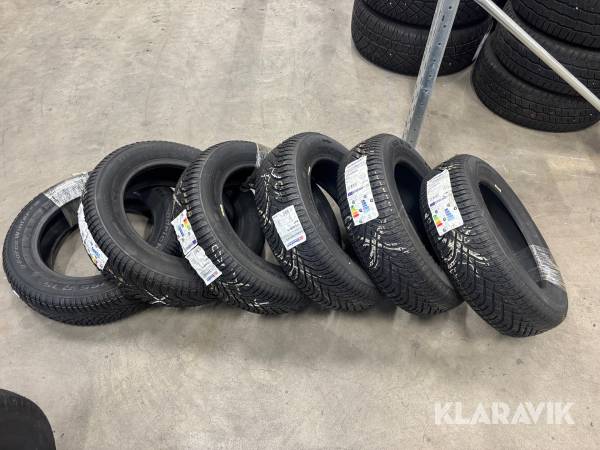 Oanvända däck olika sorter 50st