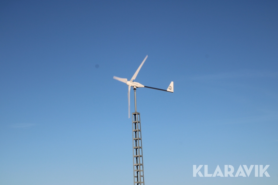 Vindkraftverk 5kW Bornay Wind 25,3+ Komplett