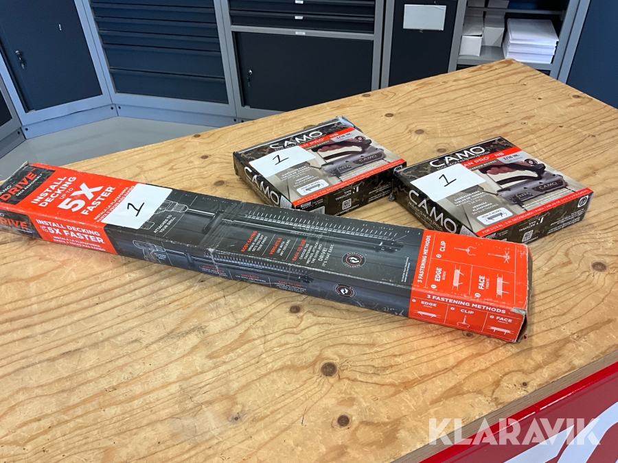 Trallskruv fixturer Camodrive