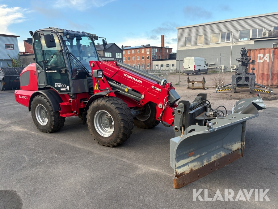Teleskoplastare Weidemann 5080T vinterutrustad