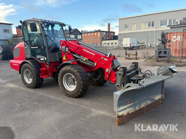Teleskoplastare Weidemann 5080T vinterutrustad