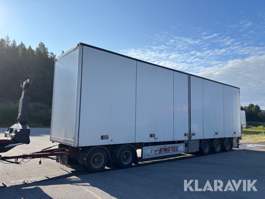 Släp Limetec VPU 542 Med öppningsbar sida