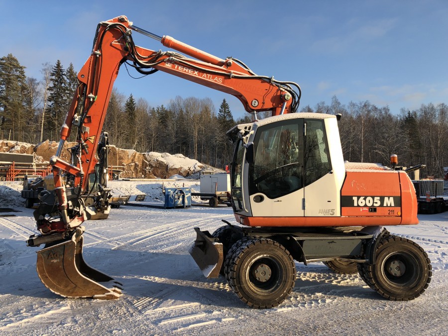 Hjulgrävare Terex Atlas 1605M