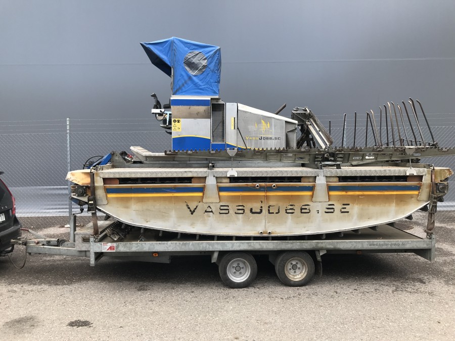 Vassklippare Truxor DM 5000 med släp