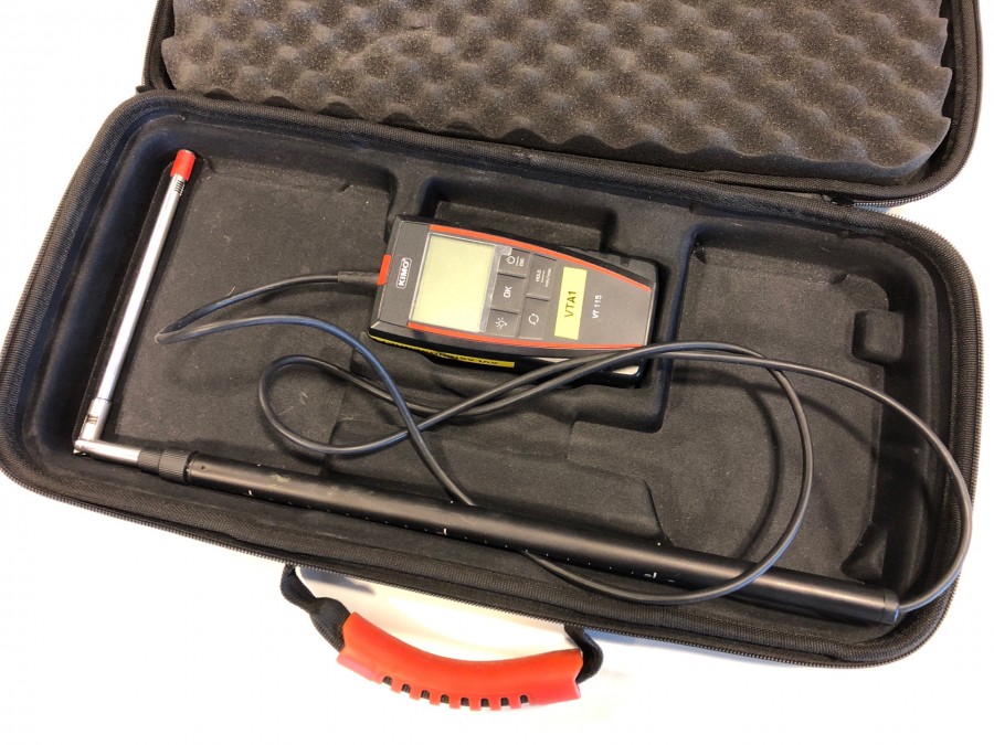 Varmtrådsanemometer Kimo VT115