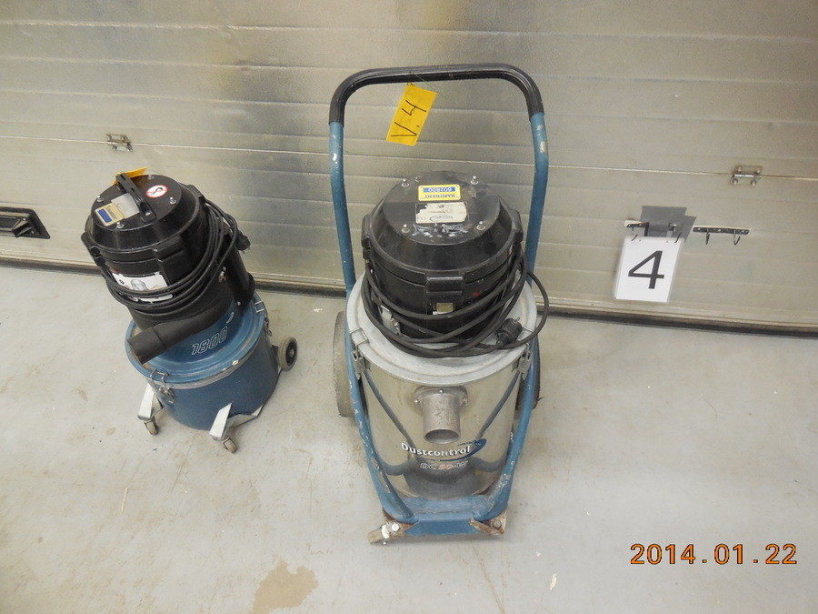 STOFTAVSKILJARE EL & VÅTSUG INKL PUMP säljes om ett parti!