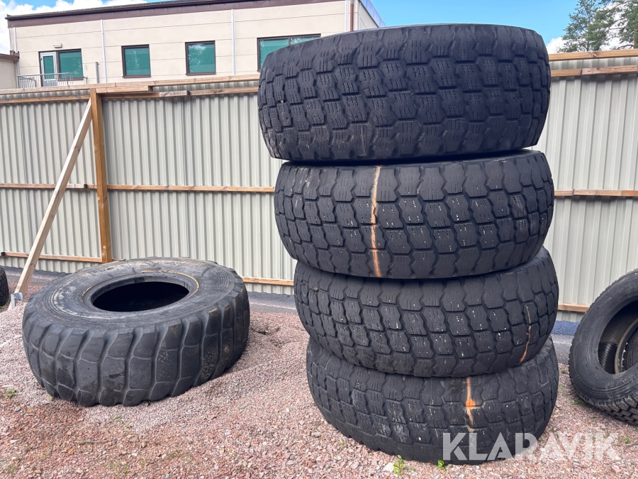 Entreprenaddäck Michelin 20.5R25 4st+1st