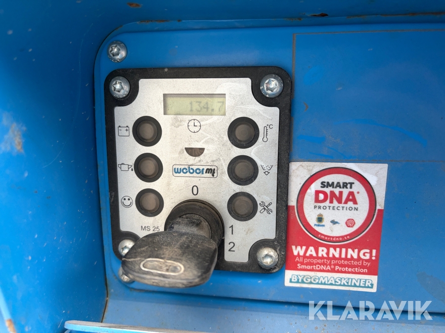 Markvibratorer Weber CR9