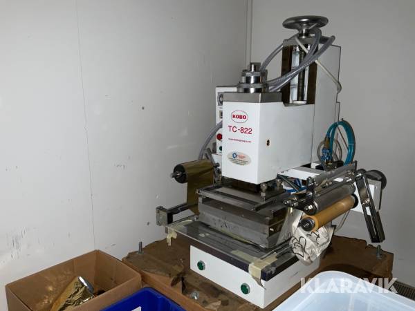 Folieeringsmaskin Kobo TC-822