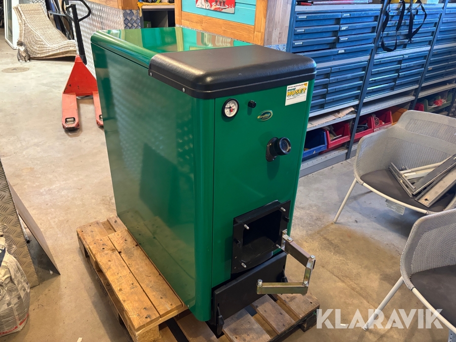 Pelletspannor Ecotec Mini Q 20 / Bioline 20 oanvänd. 20Kw. 2st En med brännare