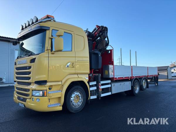 Kranbil Scania med Fassi kran