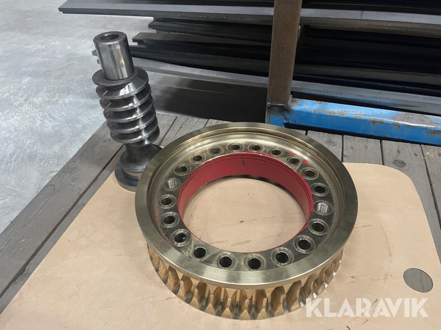 Kuggkrans och skruv Indexator RT40