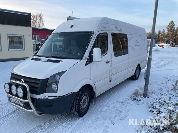 Racebuss/ husbuss Volkswagen Crafter XXL med bodel