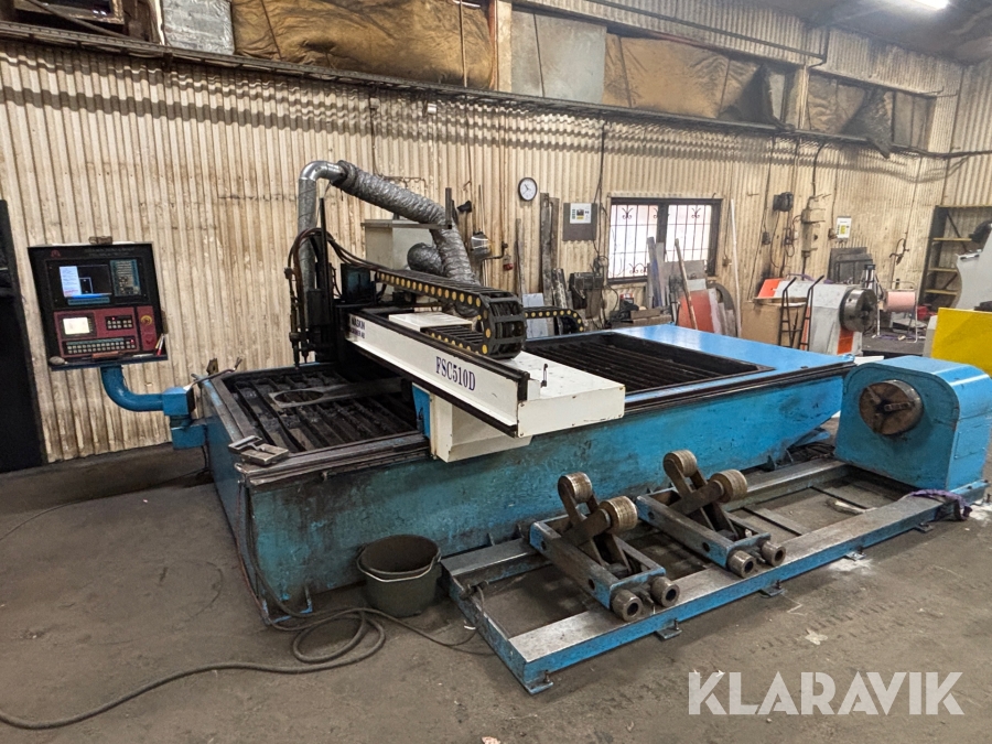 Plasmaskärare Cutting FSC-510D med tillhörande rörskärare