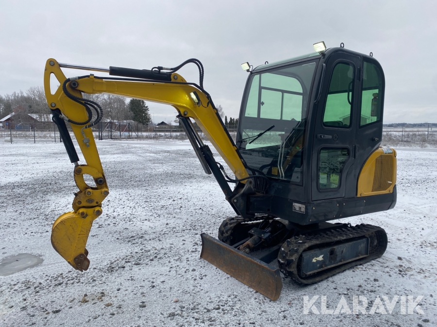 Grävmaskin Baisway PC2530 med redskap