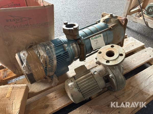 Grundvattenpump & cirkulationspump