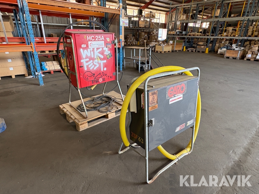 Elcentraler Bygg El & GARO