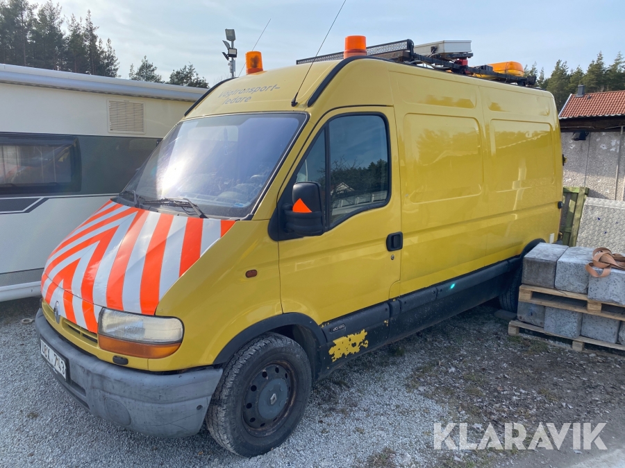 VTL-bil Reunult Dci120 inrett skåp