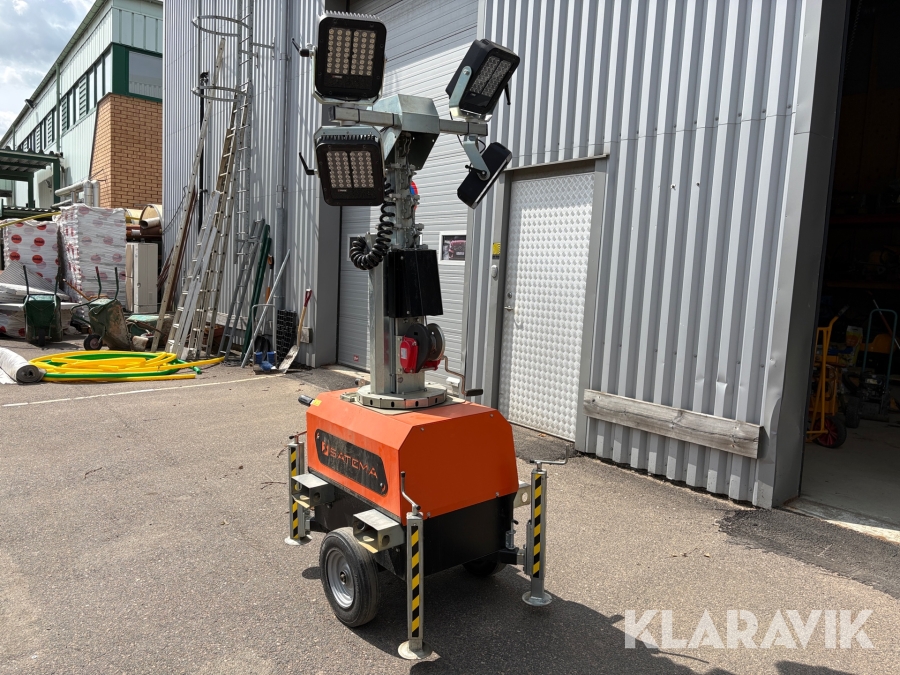 Belysningsmast Satema X-Chain 7 meter