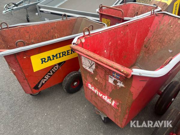 Fodervagnar Starke Arvid  3st