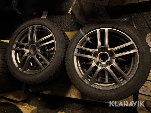 Vinterhjul Mercedes C200 Continental icecontact 2 215/50R17