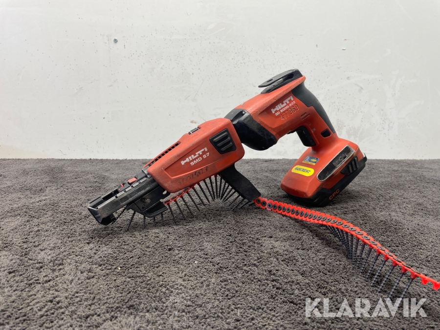 Automatskruvdragare Hilti SD5000-A22 & SMD 57
