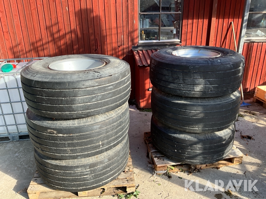 Släpvagnshjul Good Year 445/65R22,5 6st