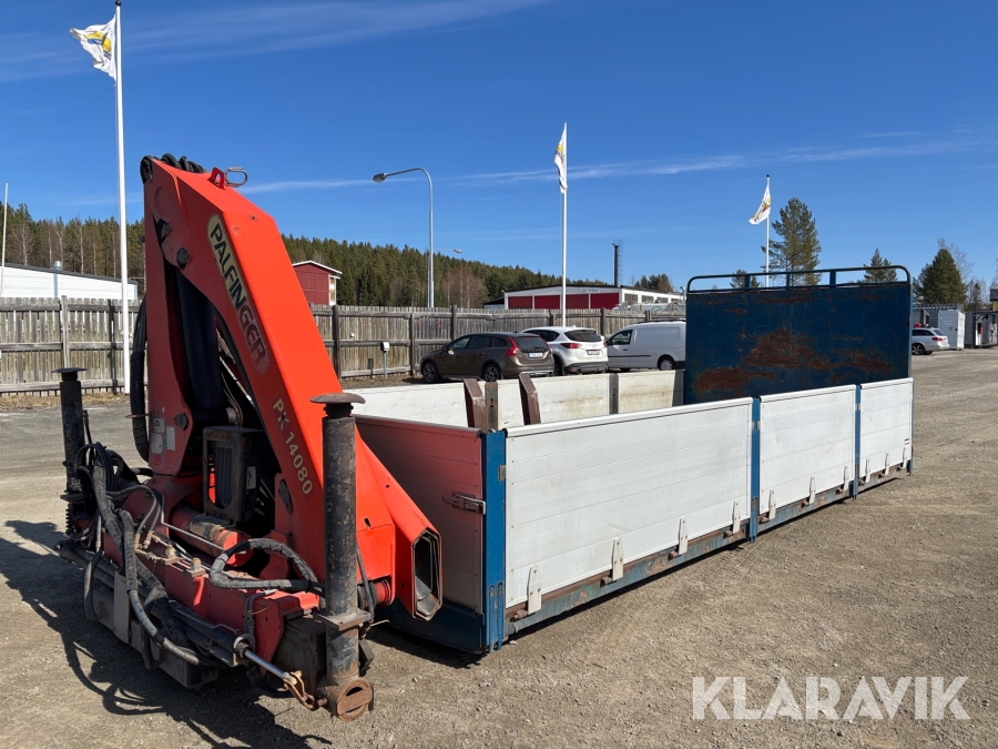 Kranflak Sekå med Palfingerkran PK14080