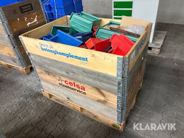 Plastlådor/Plåtlådor