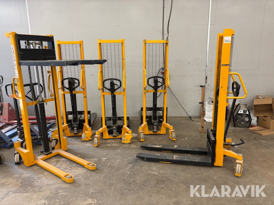 Staplare Intra 1000kg 5st
