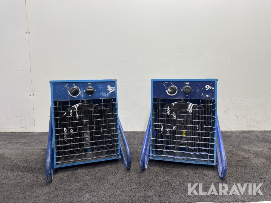 Varmluftsfläktar El-Björn VF9B