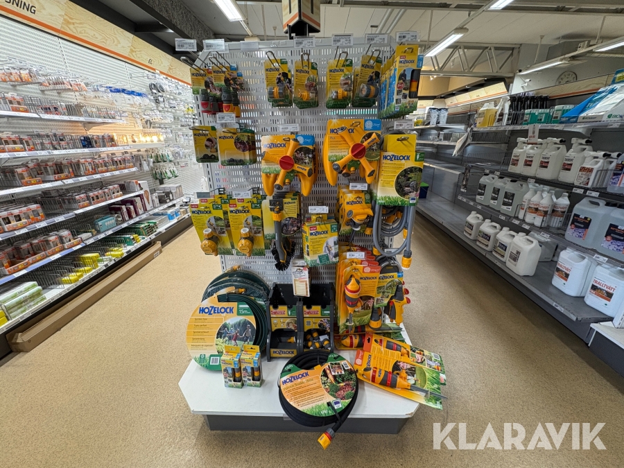 Parti med trädgårdsbevattningstillbehör Hozelock