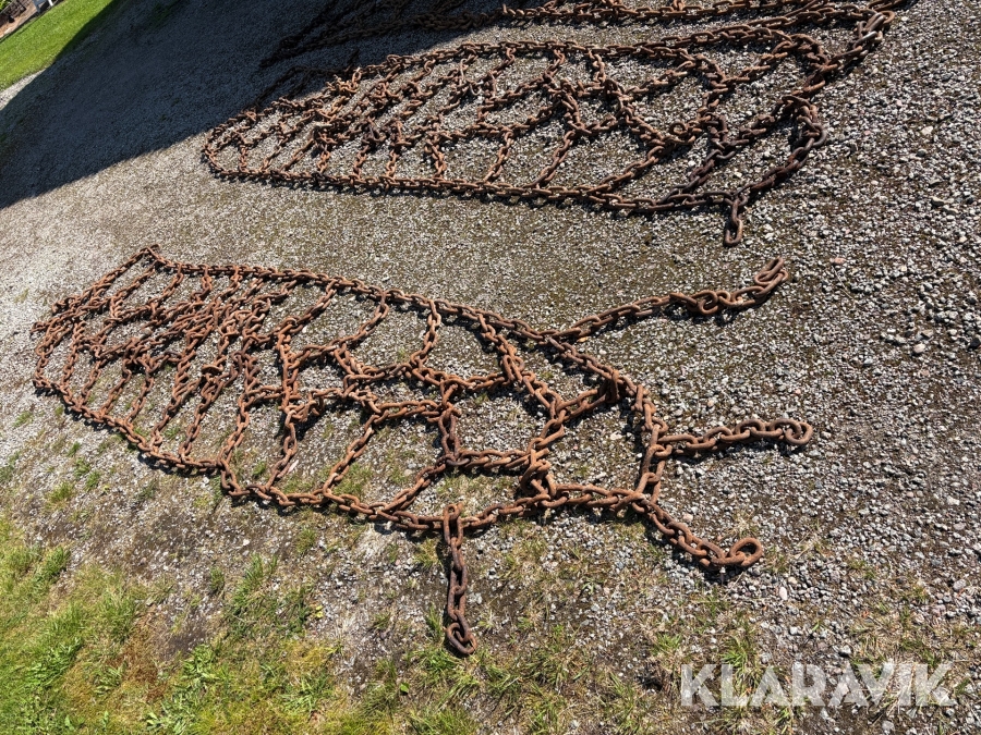 Kedjor till skogsmaskin, 2st, 34x600