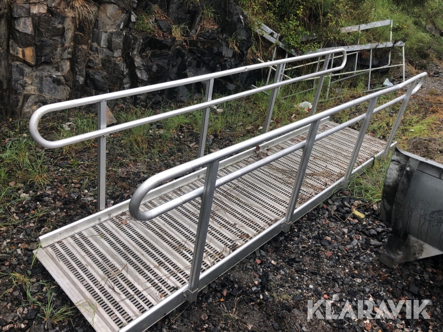 Landgång aluminium  