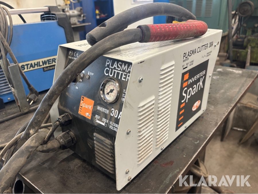 Plasmaskärare Tool up 30A komplett och bärbar