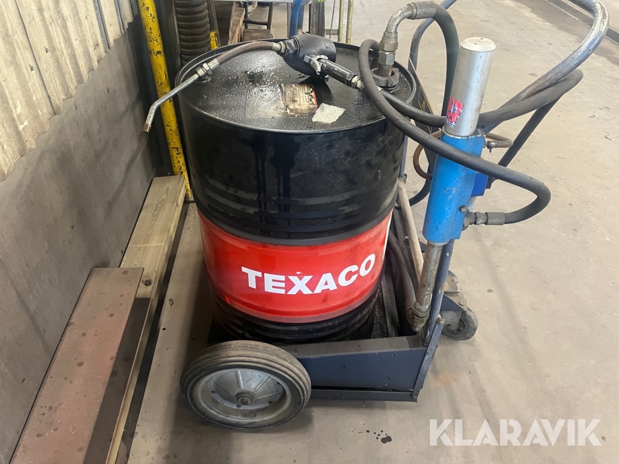 Hydraulolja med vagn