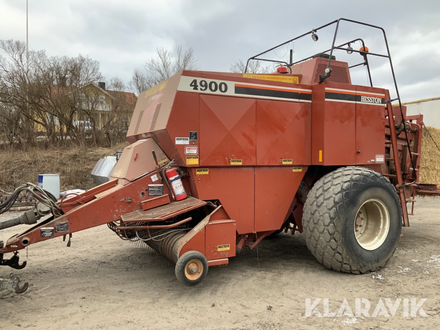 Storbalspress Hesston 4900
