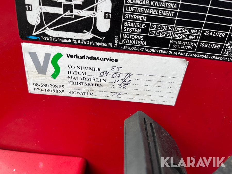 Redskapsbärare Toro Groundmaster 3000 D med plog & spridare