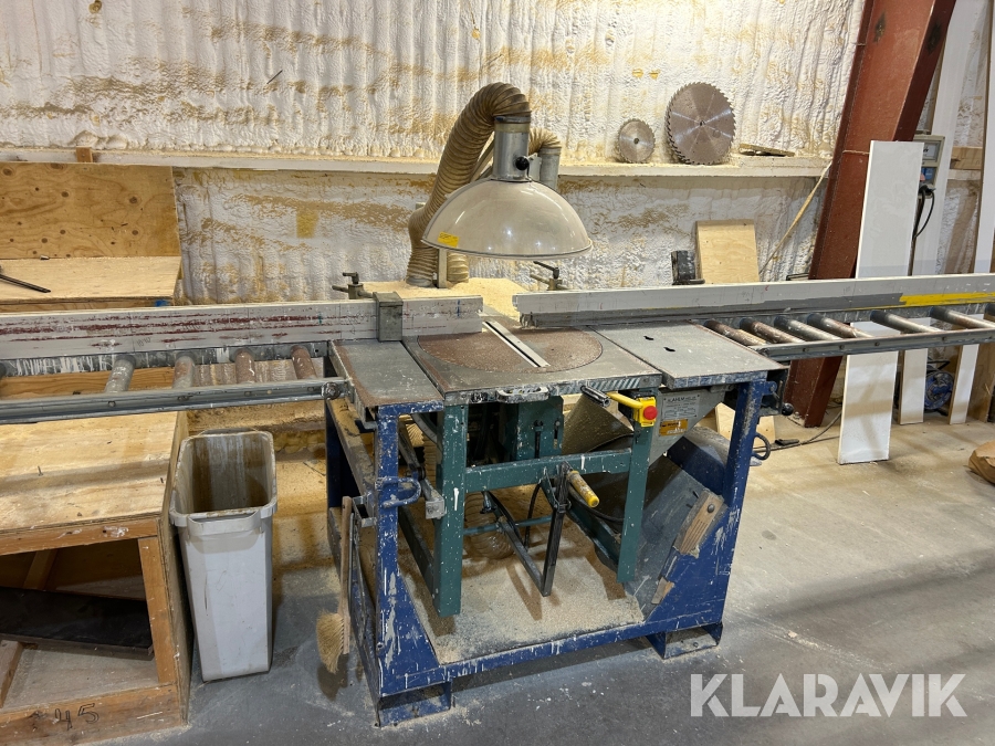 Gjerdesåg BR. Ahlm med spånsug
