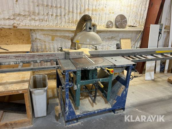 Gjerdesåg BR. Ahlm med spånsug