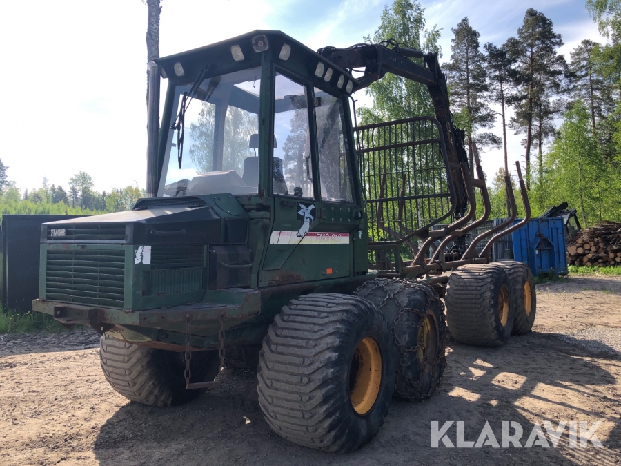 Skotare FMG 810 med 10m kran och grip